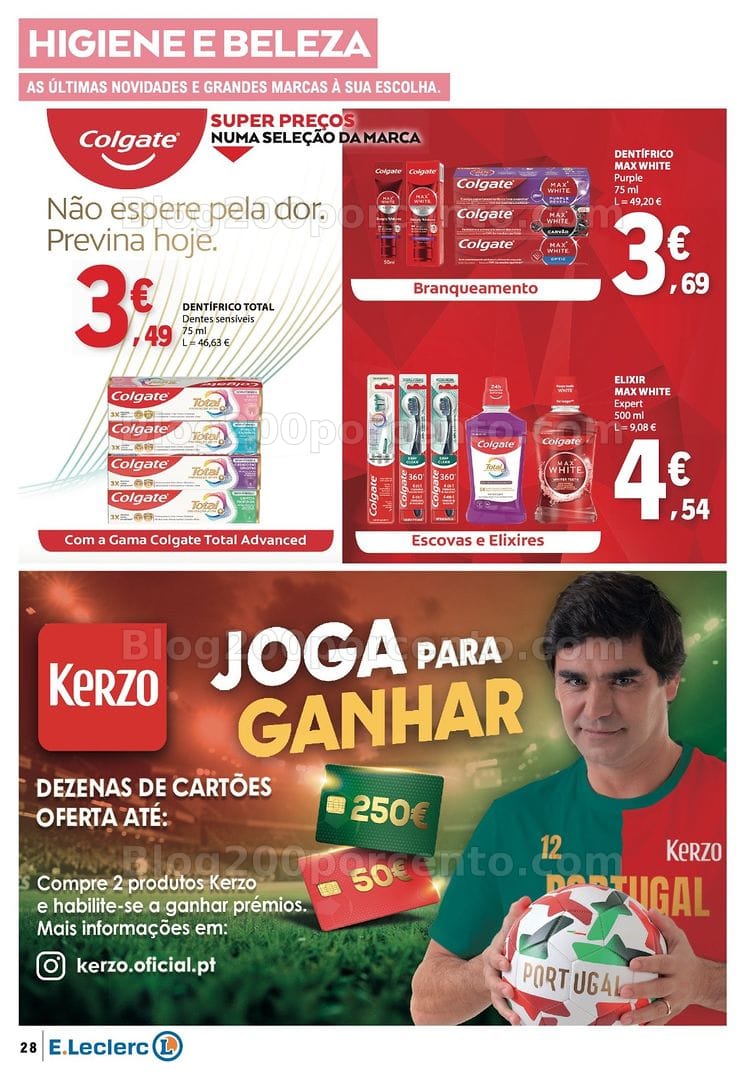 Antevisão Folheto E-LECLERC Promoções de 18 a 24 junho